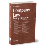 Taxmann's Company Law Ready Reckoner 2024 by Taxmann's Editorial Board